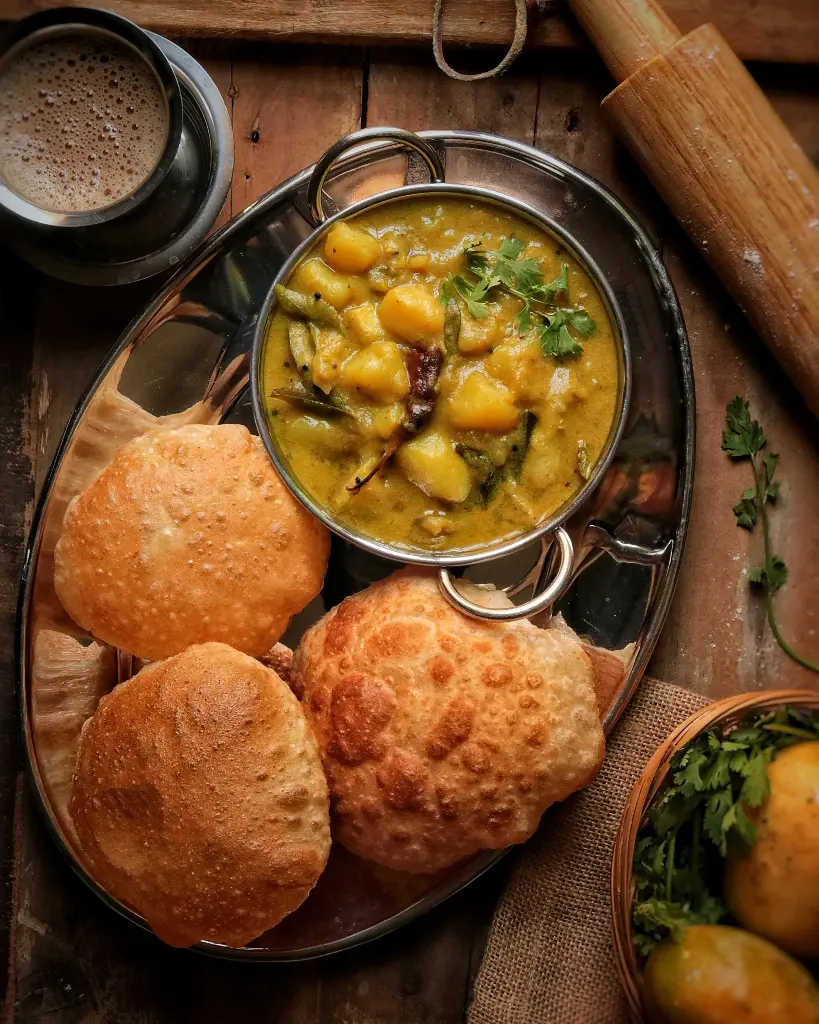 Aloo Puri Special - 16 Oz + 4 Puris (Sat, 24th May)